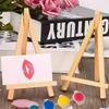Eco-Friendly Mini Wooden Tripod for Elegant Wedding Table Decor and Craft Displays