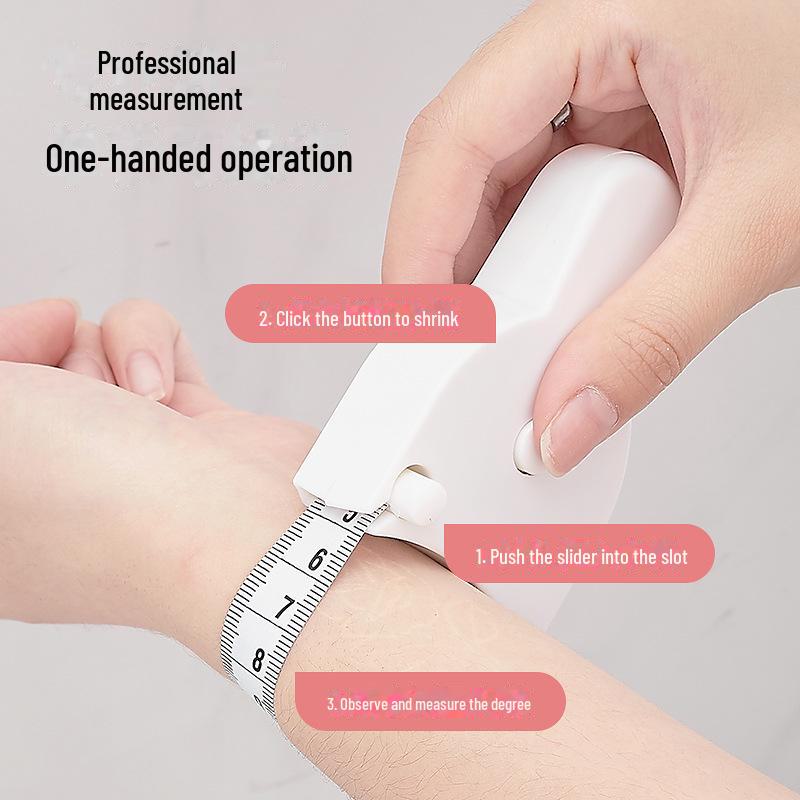 Automatic Precision Portable Waist Ruler | Telescopic Y-Shaped Double-Sided 3D Tape Measure