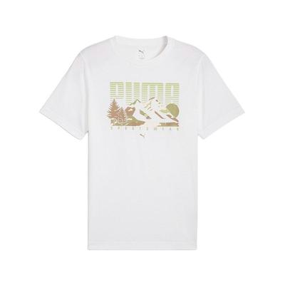 Sports Round Neck Casual Breathable Short Sleeve T-Shirt Men Tops White 688950-02