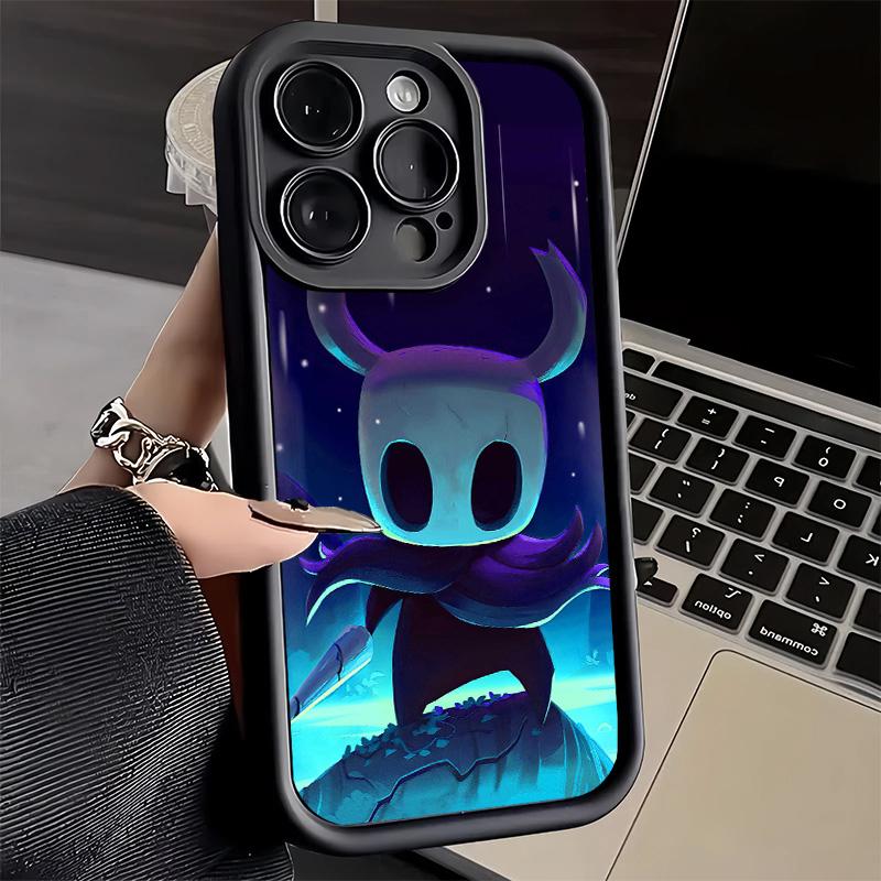 

Phone Case for iPhone 17 Air 16E 15 16 Pro Max H-Hollow K-Knight Game Cover 14 Plus 13 12 Mini Soft Shell Silicone Fundas iPhone 17 Air