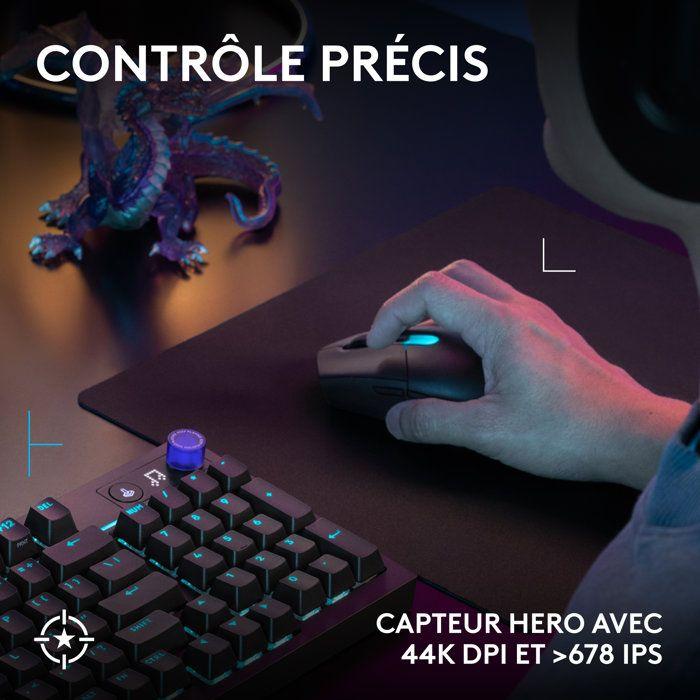 Souris gamer - Sans fil - Logitech G - G305 X Superlight - Lightspeed - Noir