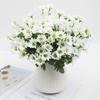 2Pcs Artificial Daisy Flowers Fake Chamomile Bouquet Floral Arrangement Decor for Wedding/Home/Photography Props