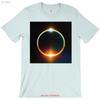 Cosmic Ring Of Fire Eclipse T Shirt Vintage Unisex Comfortable Fashion Stretched Casual Streetwear Slightly Soft Homme