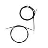 3x Universal Cable Kit Clutch Brake Throttle Wire Set For Motorcycle Restoration