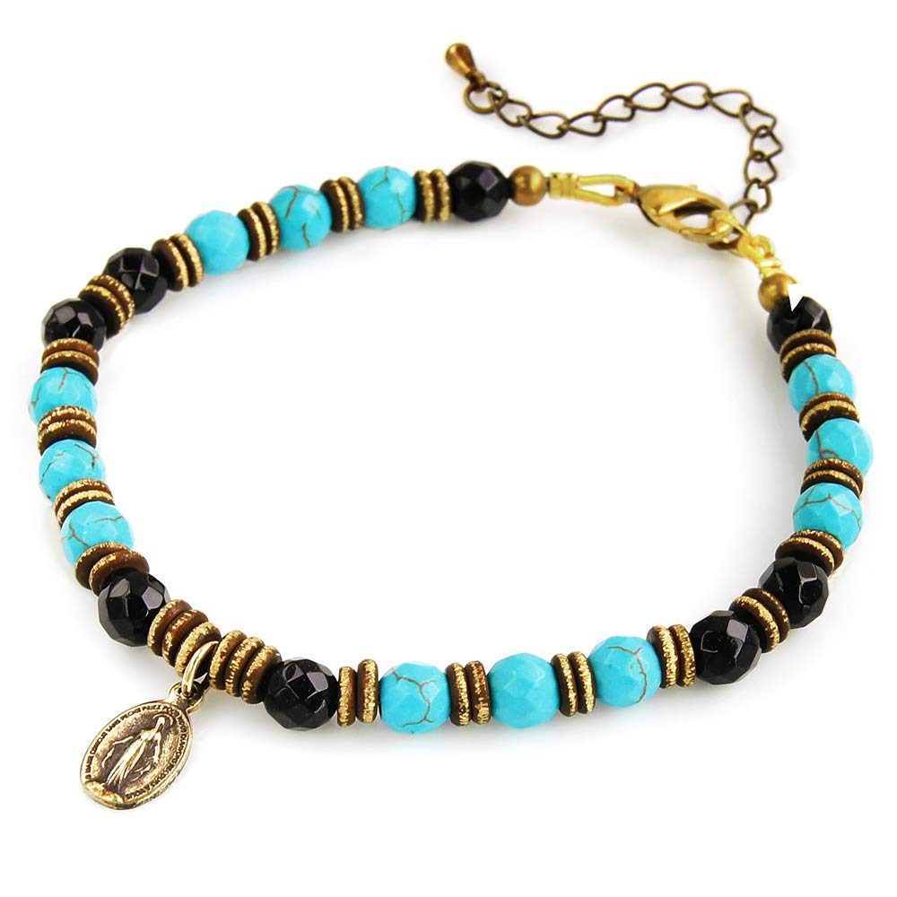 

Имя Браслет на щиколотку бирюзовый Мария Антик [2ШТУКИ] so0510-turquoise [Бренд Мужской (бирюзовый)