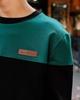 Boys’ Sweatshirt – Stylish Two-Tone Double-Knit Fabric, Comfortable Fit, Any Season, 6387-057 HC