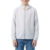 Kids Lightweight Hooded Sunscreen Coat Outdoor Sun Protection Jacket