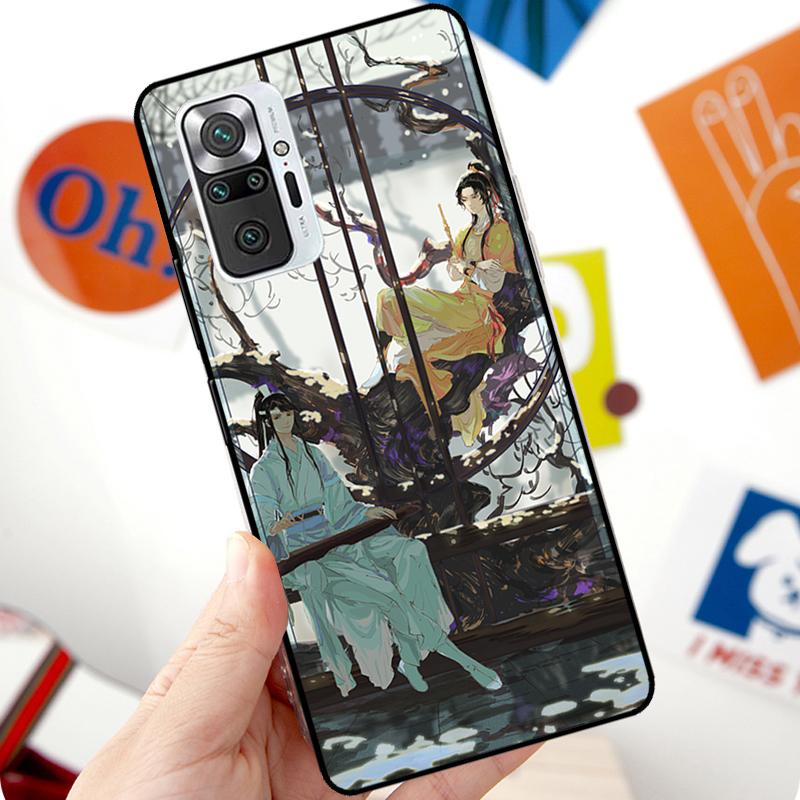 Anime Mo Dao Zu Shi Case For Xiaomi Redmi Note 12 Pro 11 8 9 10 Pro 9S 10S 11S 12S Redmi 12C 10C 9C 10A Cover