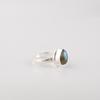 Natural Labradorite Gemstone 925 Sterling Silver Women Jewelry Pretty Ring For Anniversary Gift RR-76-30