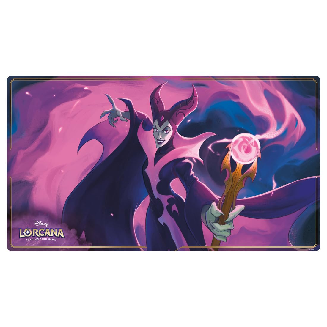Takara Tomy Disney Lorcana TCG Official Playmat Maleficent Dragon Gaze