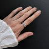 Серебряное кольцо с натуральным топазом 1.424ct, фианитами, вес изделия 2,08 гр (2207092)