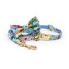 Summer Fruit Floral Cat Collar Set with Laser Engraving Option
