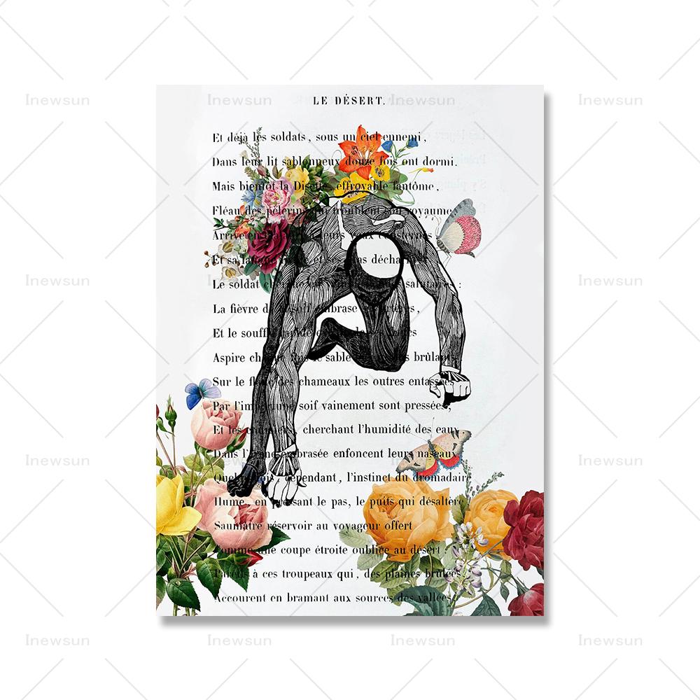 

Скелетные фотографии, анатомия, медицинское сердце, глаз, искусство, холст, винтажная книга, страница словаря, плакат, энциклопедия, принт, цветок, настенный декор 21x30cm No Framed