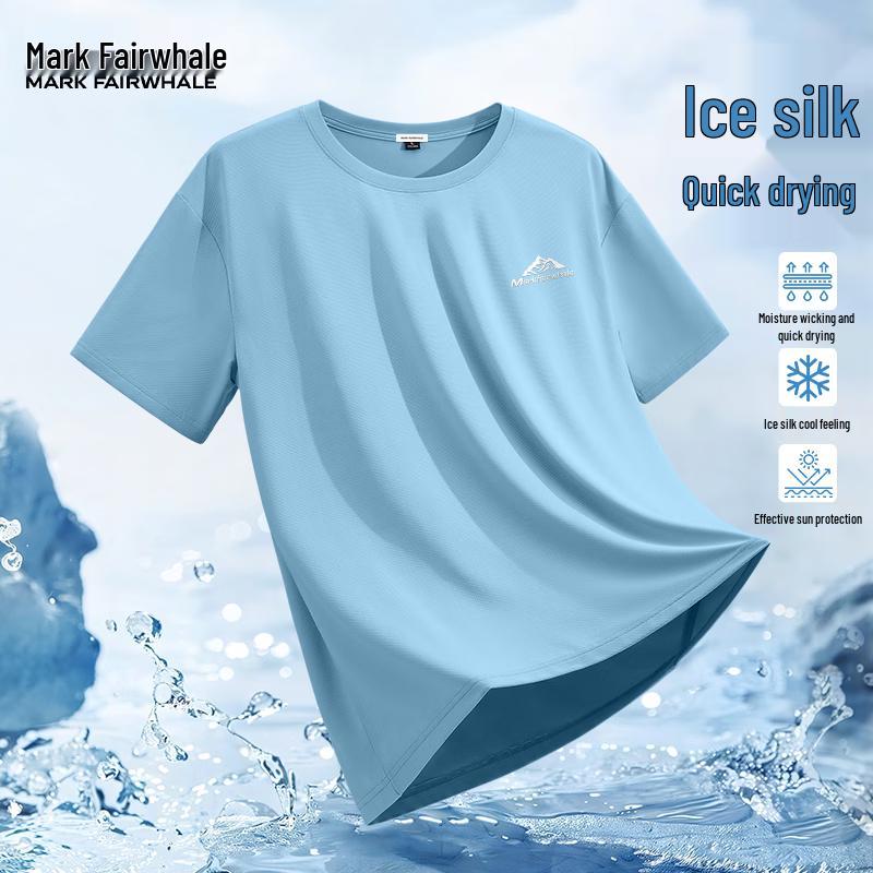 

Mark Fairwhale Men s Ice Silk UPF50+ Sun Protection Sport T-Shirt