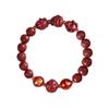 2026 Year of the Snake Red Beaded Bracelet - Luck and Harmony Charm for Women & Men