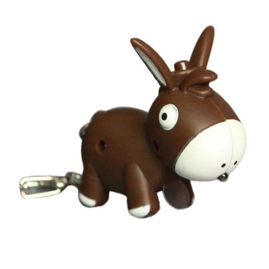 

Подвеска светодиодный звуковой брелок автомобильный брелок сумка висит декор подарок коричневый