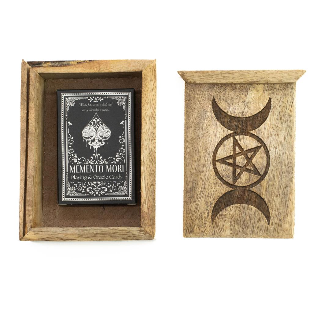 Small Tarot Box with Card Holder