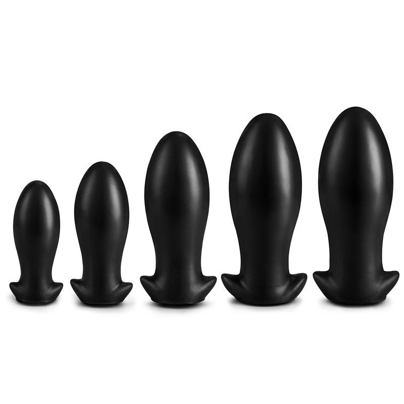 Silicone Dragon Egg Anal Plug Large Prostate Massager Soft Rear Court Training Dilator Adult Sex Toy
