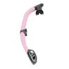 Dual Function Wet Full Dry Diving Snorkel with Bite Valve for Freediving Snorkeling Universal Diving Gear Easy Breath Pink