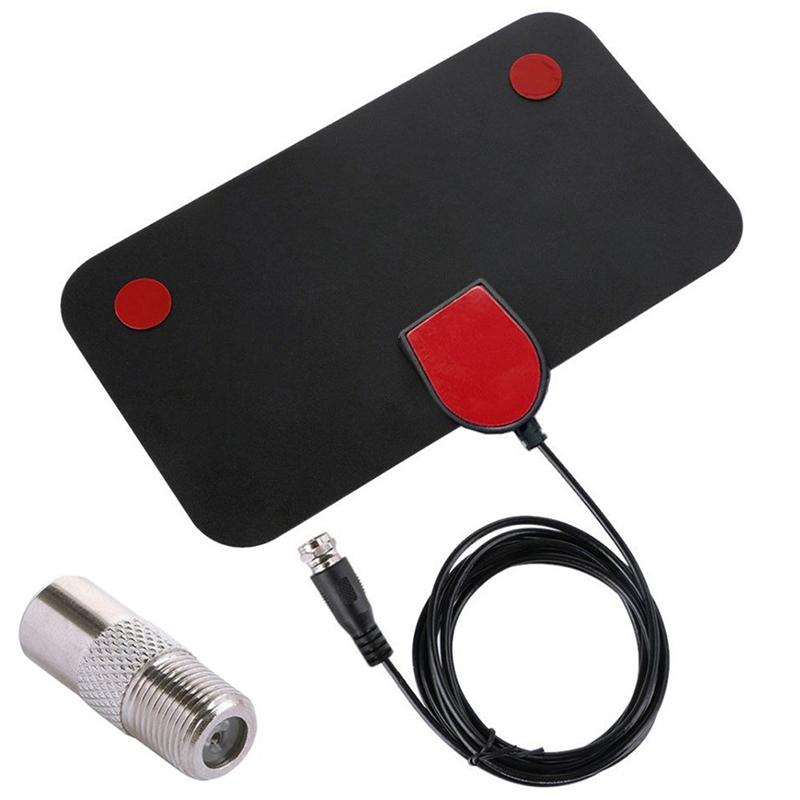 Mini Hd Digital Hdtv Antenna Indoor Tv Antenna Dvb-T2 Signal Receiver Tv Aerial
