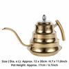Bamboo Joint Design Drip Pot Maker Stainless Steel Pour Over Coffee Kettle  Tea Infusion