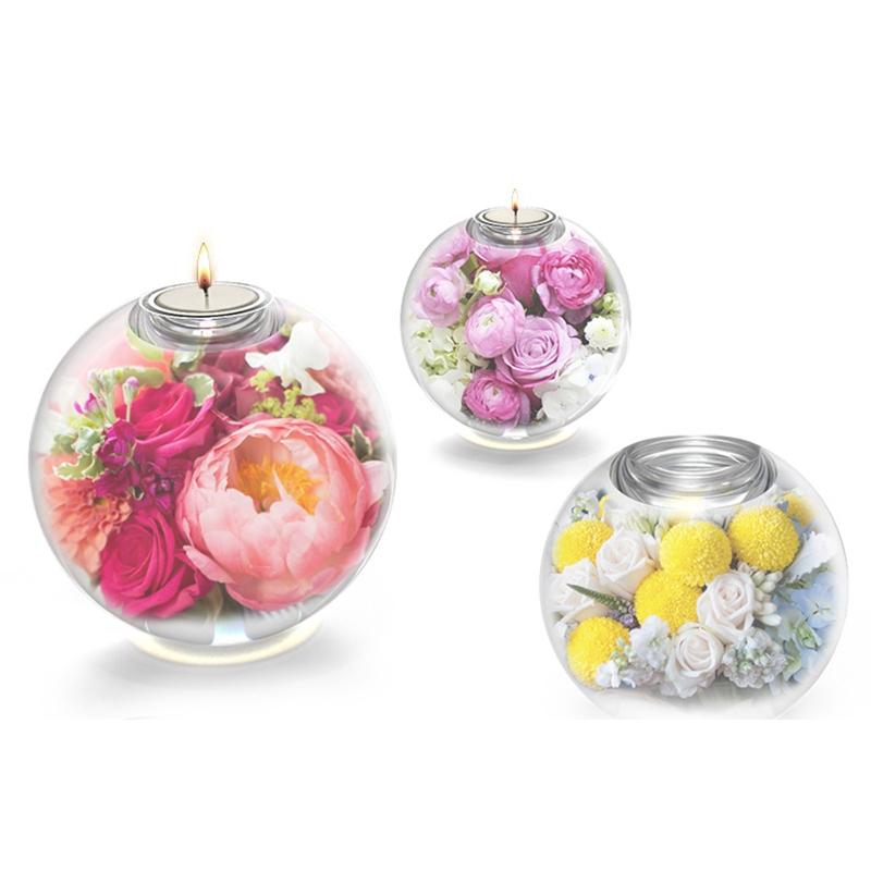 Pack of 3pcs Round Ball Shape Pendant Silicone Mould Flowerpot Pen Holder DIY Handmade Crafts Making