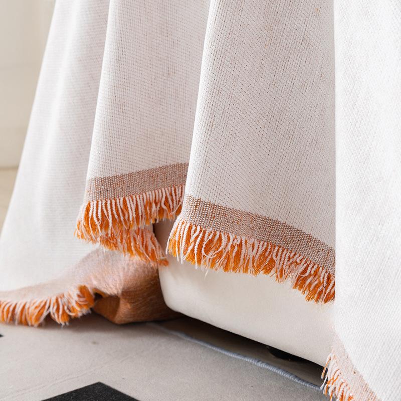 Simple Style Nordic Sofa Towel All-Inclusive Universal Sofa Cover Cloth Dust Cover Anti-Scratching Chenille Blanket Anti-Scratching