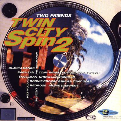 LP Record VARIOUS - Twin City Spin 2 VPRL1185 Two Friends Rec 1991 US Reggae, Ska & Dub Used