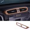 Car Styling ABS Interior Middle Air Vent Outlet Panel Cover Trim Frame Fit For Honda CR-V CRV 2017 2018 -  Left Hand Drive