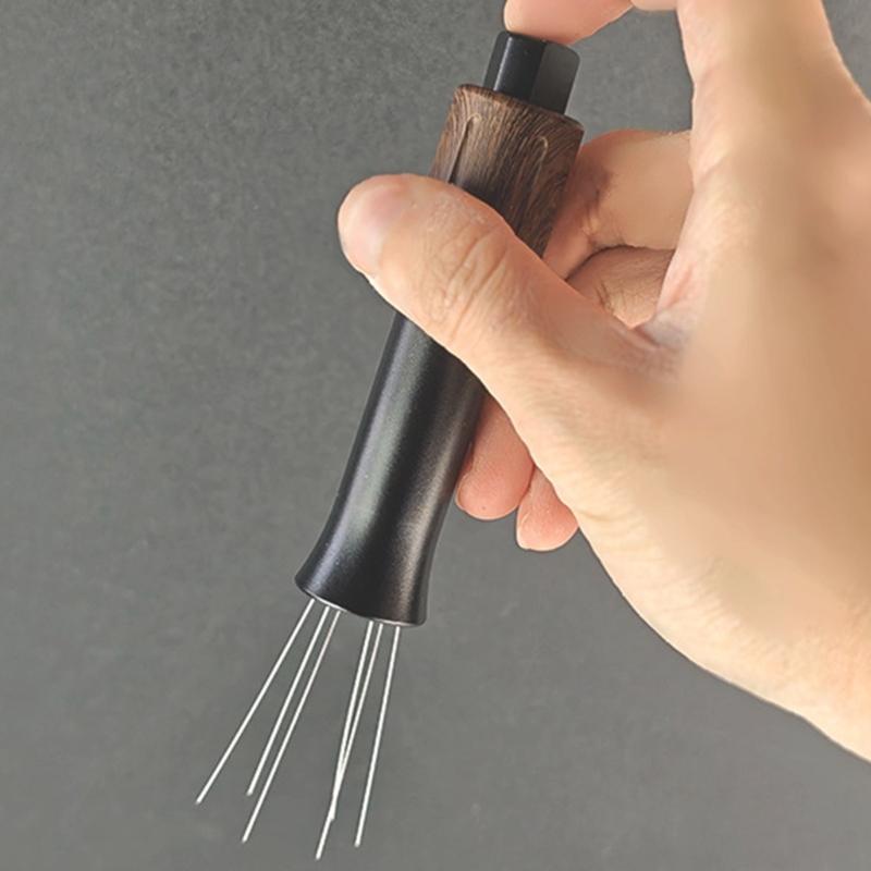 Espresso Coffee Stirrer Professional Powder Needle Powder Distribution Tool Coffee Powder Needle Suitable for Coffee
