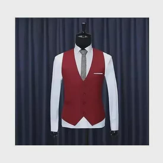 Men's Slim Korean Vest: Spring/Summer Business Casual Waistcoat