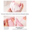 Cloud/Heart Shaped Foaming Soap Bag Exfoliating Massage Soap Bag Foam Mesh  Bath Body Washing