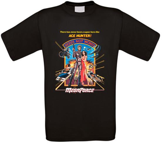 Megaforce Ace Hunter Cult Movie T-Shirt XL