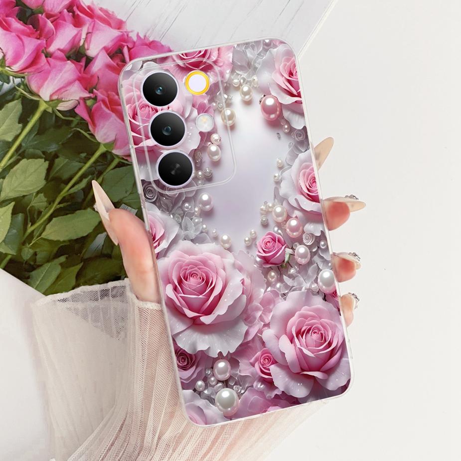 For Realme C85 Pro Case Stylish Flowers Butterfly Painted Cover Soft Slim Phone Case For Realme C85 C 85 RealmeC85 Pro 5G Fundas