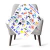 Learn About Animals Customize Your Name Blanket Warm Comfortable And Soft Blankets Are Suitable For Home Chairs Office Sofas Sofas Office Camping And