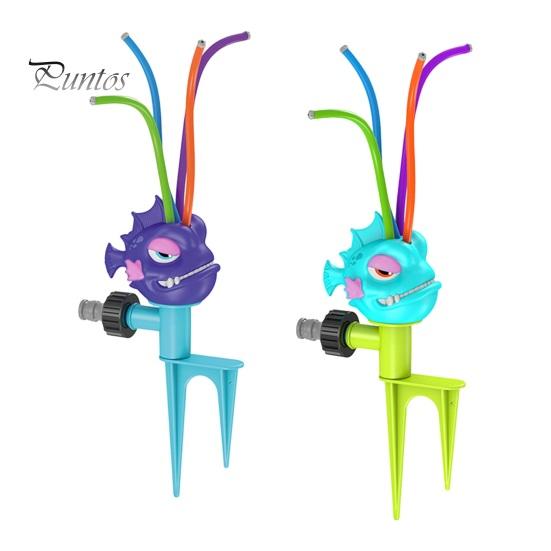 

Детская игрушка-разбрызгиватель для рыбы с красочными трубками для покачивания, летний открытый сад, задний двор, лужайка, вращающийся распылитель воды, игрушка для малышей, подарок для мальчиков и девочек A