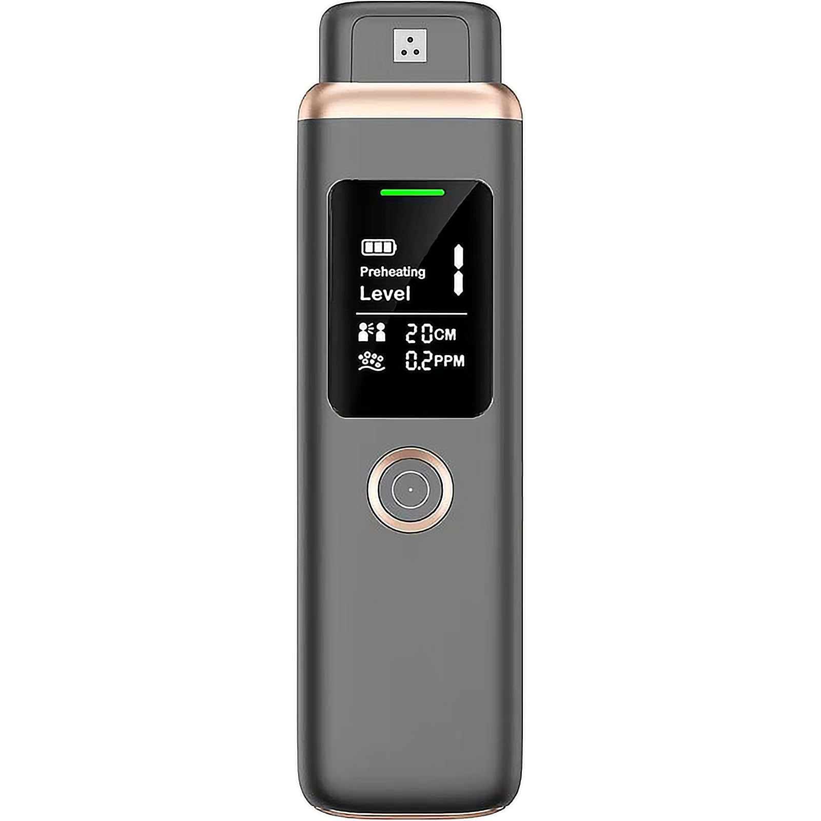 

Вимайдо Неприятный запах изо рта USB Бесконтактный Дыхание Высокие Показатели Неприятный запах изо рта Рекомендует Социальный и Легко Проверяет на Неприятный запах изо рта Портативный Тестер, Перезаряжаемый,