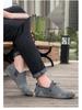 Herren Trendige Echtleder Slipper Freizeitschuhe - Atmungsaktiv, Vielseitig, Lässiger Stil