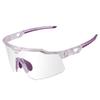 Cycling glasses, suitable for both day and night use, with photochromic lenses, designed for mountain biking, marathons, and running, and offering