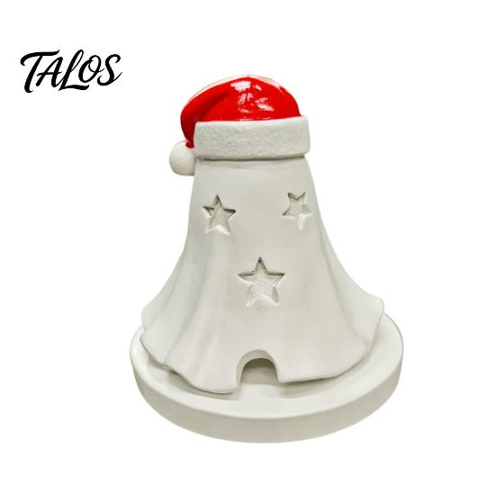 Ghost Incense Burner Resin Burner, Christmas Hat Holder, with Yoga Studio Decor Cones, Cone Holder for Room Home Halloween Gifts Lovers