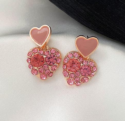 S925 Silver Needle Retro New Net Red Temperament Black Square Rhinestone Personality Wild Earrings Female Jewelry Oorbellen