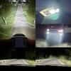 MAXGTRS 2x Laser 3.0 Inch Bi LED Hyperboloid Projector Lens H7 H4 9005 9006 Headlight Bulb Lenticular Optics For Hella 3R Car Accessories