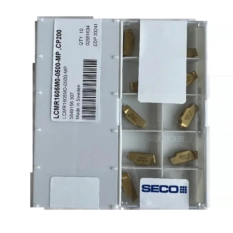 Seco / LCMR1605M0-0500-MP, CP200 /Original Genuine CNC Alloy Blade 10 PCS