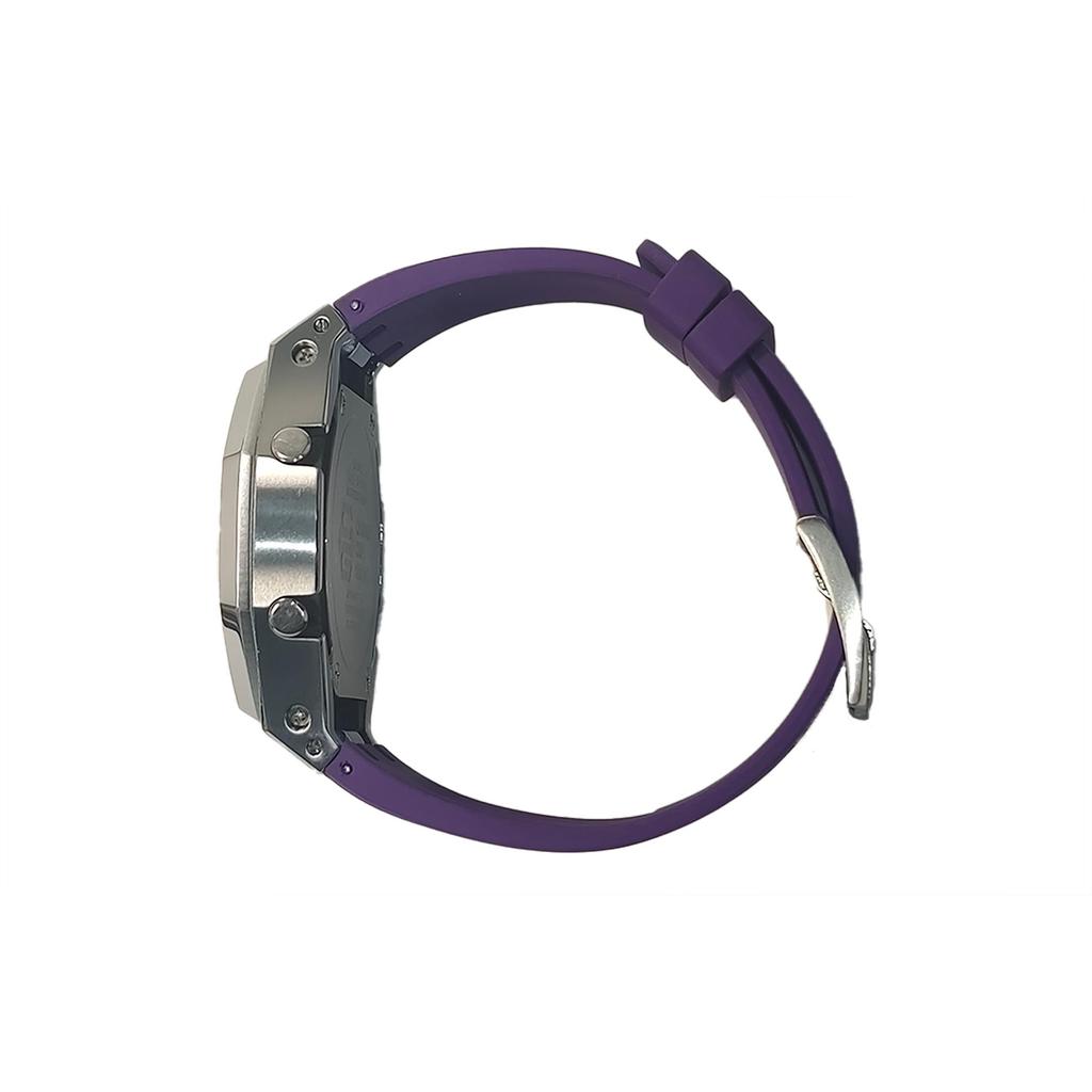CASIO Men Liquid Crystal,Analog Dual Display Series 44mm Purple Watch GA-2100SKE-7A(Watch3--)