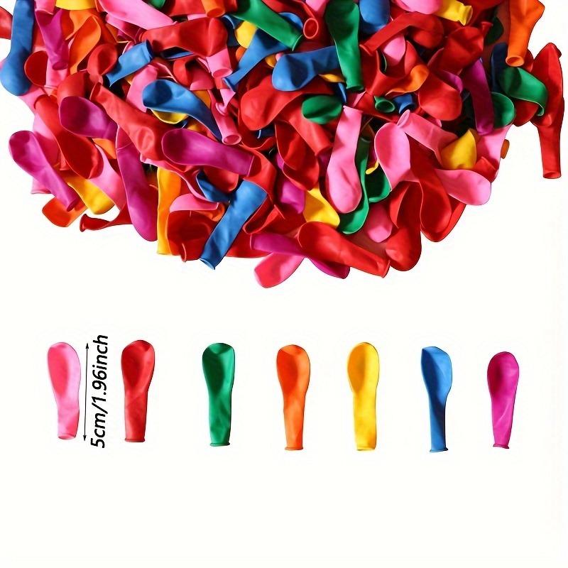 100/500 ks 5CM zářivé barevné balonky na vodu pro miminko Potřeby pro narozeninovou oslavu Dekorace Svatby Ozdoby k výročí