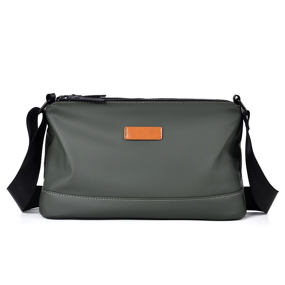 Commuting Shoulder Bag Men's Bag Casual Versatile Large Capacity Leather Crossbody Bag Travel Shoulder Bag Men