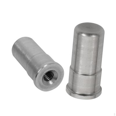 2Pcs Oversized Steering Column Pivot Pin Professional Stainless Steel Car Accessories High