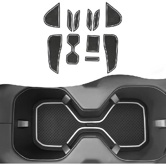 SXCY For 2025 Kicks Door Slot Mats For 2025 2026 Nissan Kicks Accessories 2025 2026 Nissan Kicks Cup Holder Erts Liner Cupholder Console Erts Liner
