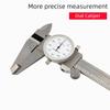 Professioneller Edelstahl-Messschieber 8 Zoll Klare Skala Nonius-Messschieber Industrielles Messinstrument