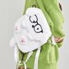 Women Plush Cartoon Dog Backpack Girl Funny Cute Shoulder Bag